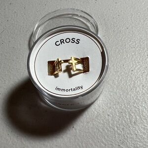 Alex and Ani Rose Gold Cross Jewelry Display Band